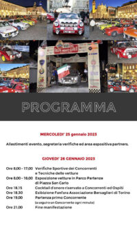 RMCH 2023 - PROGRAMMA TORINO